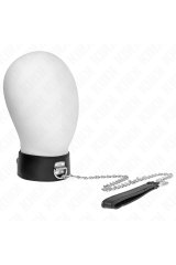 KINK - COLLANA CON CINTURA 65 CM CON CINTURINO LARGO NERO REGOLABILE 33