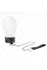 KINK - COLLANA CON CINTURA 65 CM CON RIVETTO A V REGOLABILE 36-43 CM X 5 CM