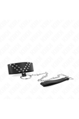 KINK - COLLANA CON CINTURA 65 CM CON RIVETTO A V REGOLABILE 36-43 CM X 5 CM