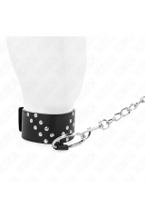KINK - COLLANA CON CINTURA 65 CM CON RIVETTO A V REGOLABILE 36-43 CM X 5 CM