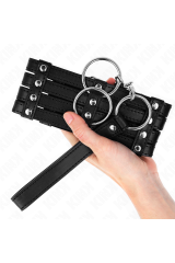 KINK - COLLANA CON CINTURA 65 CM STILE SUB REGOLABILE 35-51 CM X 7 CM