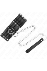 KINK - COLLANA CON CINTURA 65 CM STILE SUB REGOLABILE 35-51 CM X 7 CM