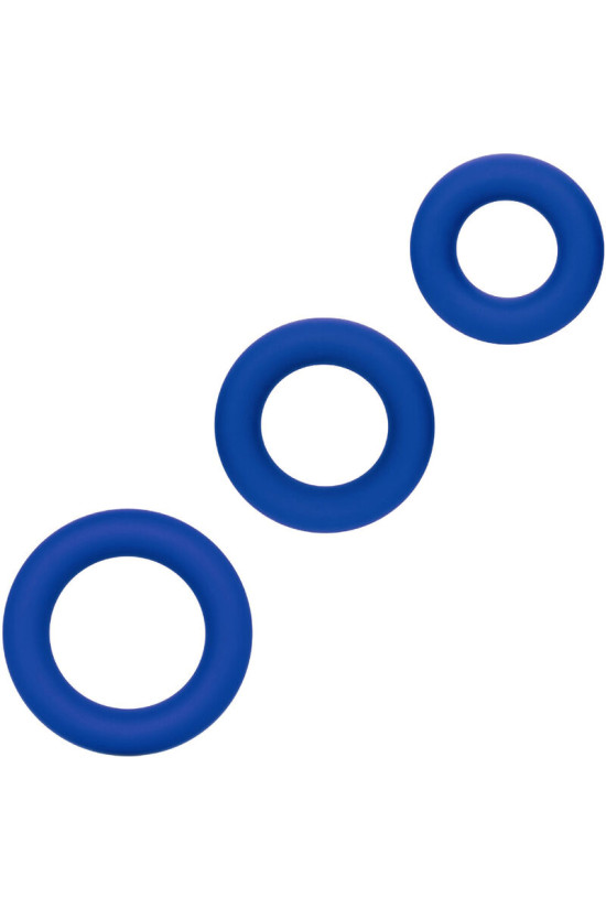 CALEXOTICS - ADMIRAL SET ANELLI PER IL CAZZO BLU