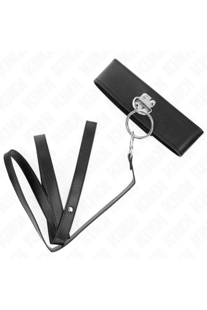 KINK - GUINZAGLIO BORCHIE 116 CM COLLARE CON CINTURINO IN SIMILPELLE 50 X 5 CM