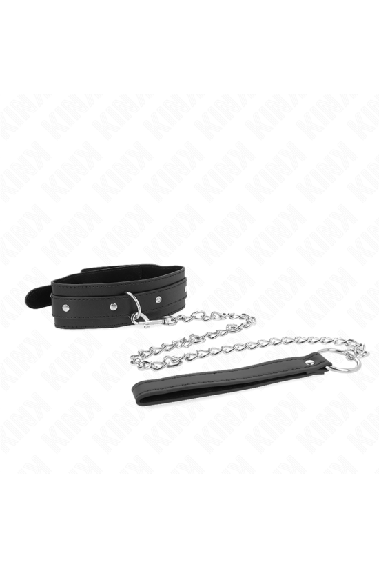 KINK - COLLANA CON GUINZAGLIO 65 CM 1 ANELLO REGOLABILE 38-49 CM X 5 CM