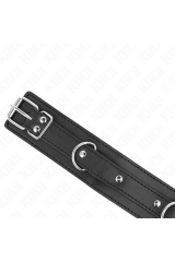 KINK - COLLANA CON GUINZAGLIO 65 CM MODELLO 3 ANELLI 1 REGOLABILE 38-49 CM X 5 CM