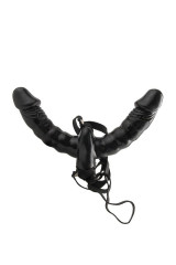 FETISH FANTASY SERIES - VIBRANTE DOPPIO DELIZIO STRAP-ON.
