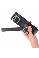 KINK - COLLANA CON GUINZAGLIO 65 CM 3 MODELLO ANELLI 2 REGOLABILE 36-43 CM X 5 CM