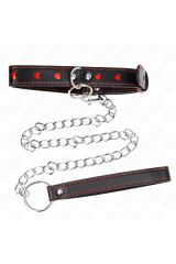 KINK - COLLANA CON CINTURINO 65 CM DETTAGLI CUORE 52
