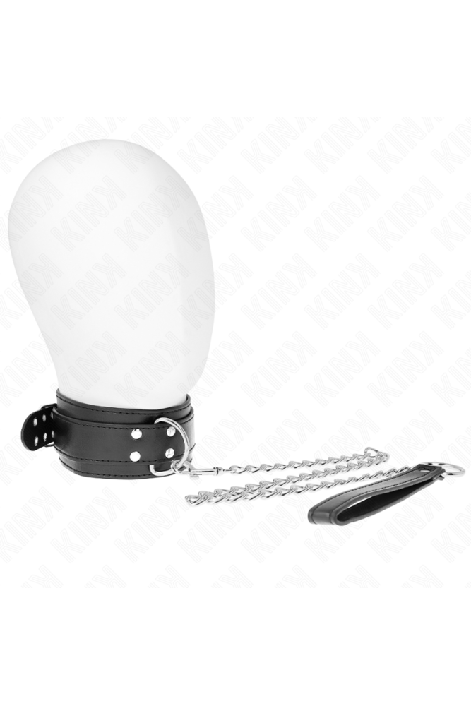 KINK - COLLANA CON CINTURINO 65 CM FIBBIE ARGENTO REGOLABILE 33-46 CM X 5