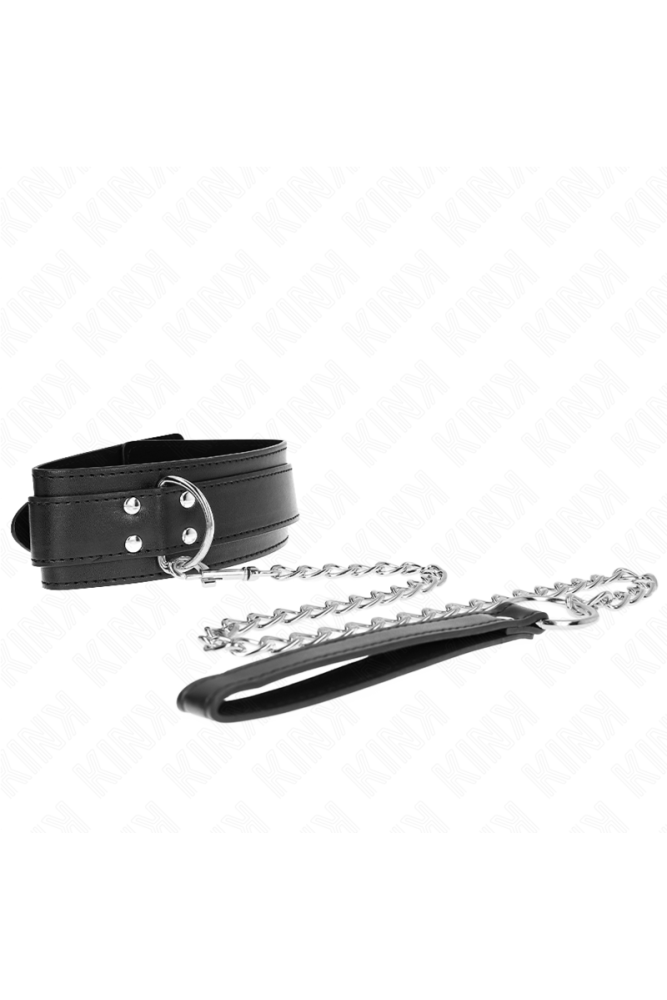 KINK - COLLANA CON CINTURINO 65 CM FIBBIE ARGENTO REGOLABILE 33-46 CM X 5