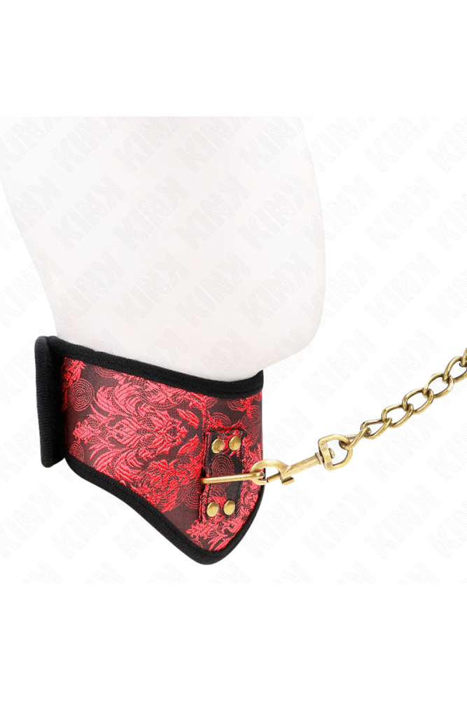 KINK - COLLANA MODELLO SCANDALO CON CINTURINO IN PIZZO 75 CM 44 X 10 CM