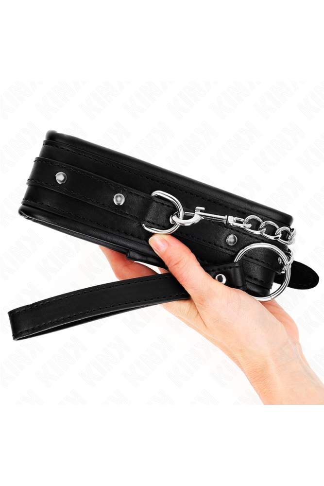 KINK - COLLANA CON CINTURINO CON FIBBIA LUCIDA 65 CM 48.5 CM X 5.3 CM