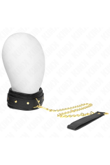 KINK - COLLANA CON CINTURINO IN SIMILPELLE SPUGNA MODELLO 1 REGOLABILE 37-54 CM X 3 CM