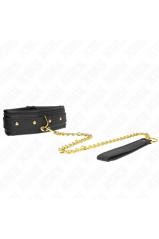 KINK - COLLANA CON CINTURINO IN SIMILPELLE SPUGNA MODELLO 1 REGOLABILE 37-54 CM X 3 CM