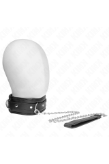 KINK - COLLANA CON CINTURINO IN SIMILPELLE SPUGNA MODELLO 3 REGOLABILE 37-54 CM X 3 CM