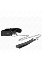 KINK - COLLARE MODELLO BASE CON GUINZAGLIO MODELLO 4 REGOLABILE 36-43 CM