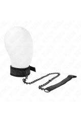 KINK - COLLARE MODELLO BASE CON GUINZAGLIO 77 CM MODELLO 5 REGOLABILE 34-54 CM X 5 CM