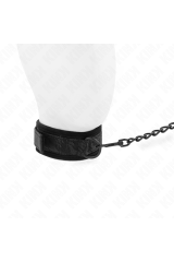 KINK - COLLARE MODELLO BASE CON GUINZAGLIO 77 CM MODELLO 5 REGOLABILE 34-54 CM X 5 CM