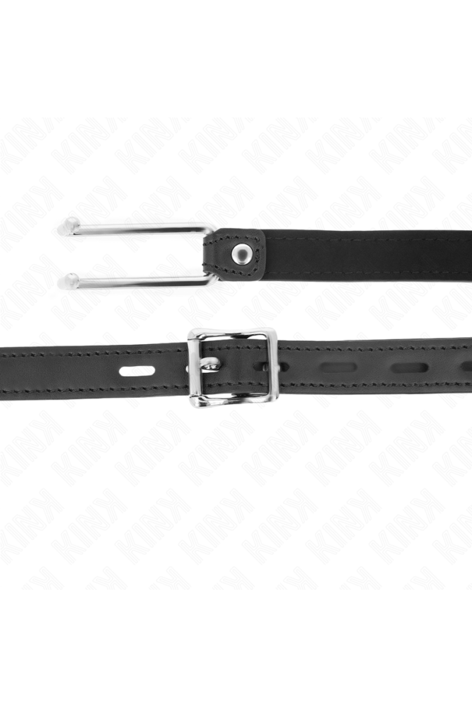 KINK - GANCIO IN METALLO 11.5 CM CON CINTURINO IN SIMILPELLE REGOLABILE 39-58 CM X 2 CM