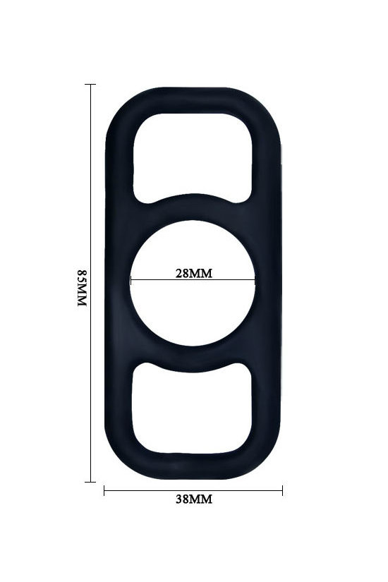 BAILE - ANELLI DA ALLENAMENTO IN SILICONE PER ALLENAMENTO DELLA