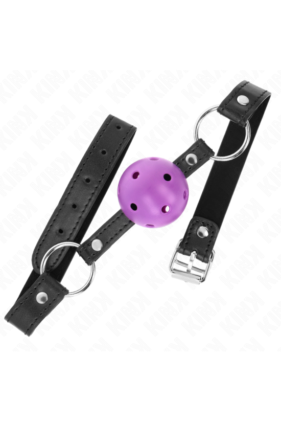 KINK - PALLA DURA CAVA VIOLA 4.5 CM BAVAGLIO 63.5 X 2 CM