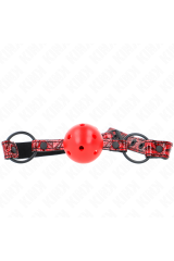 KINK - PALLA CON MOTIVO A DIAMANTI 4.5 CM MODELLO GAG 1 64.5 CM REGOLABILE 42-60 CM