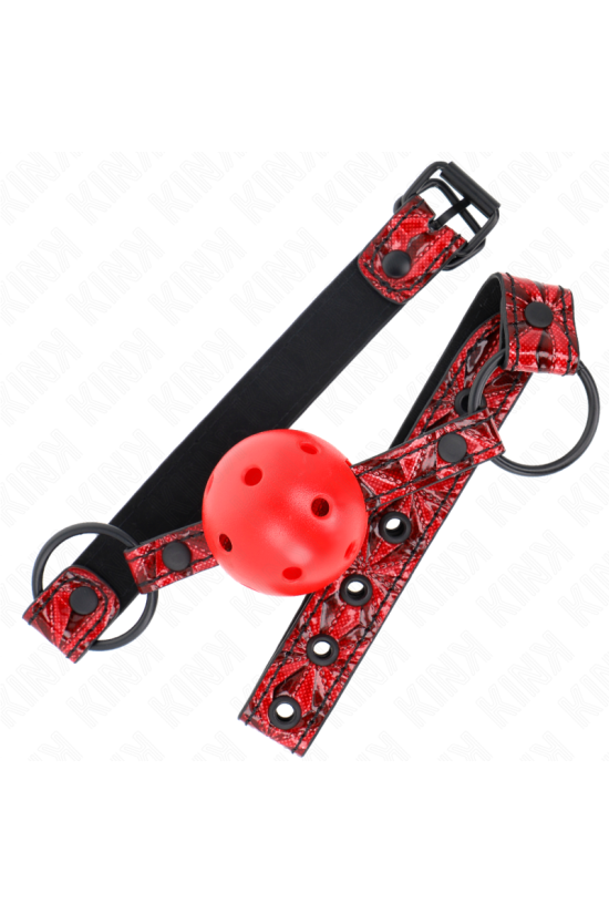 KINK - PALLA CON MOTIVO A DIAMANTI 4.5 CM MODELLO GAG 1 64.5 CM REGOLABILE 42-60 CM
