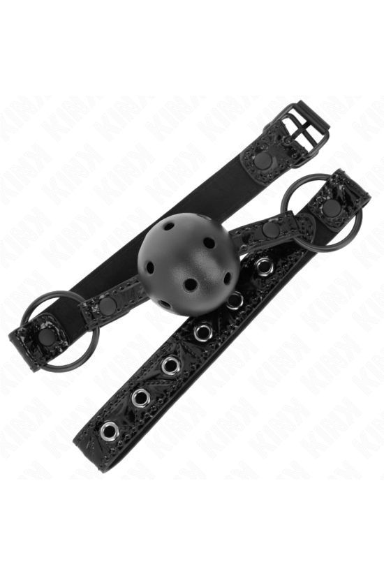 KINK - PALLA CON FANTASIA DIAMANTATA 4.5 CM MODELLO GAG 3 64.5 CM REGOLABILE 42-60 CM