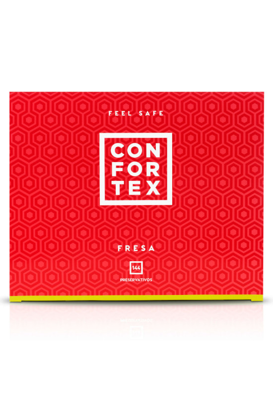 CONFORTEX - PRESERVATIVO FRAGOLA 144 UNITÀ