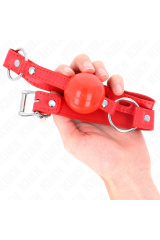 KINK - BALLA IN TPE 4 CM CON SERRATURA ROJO 60 x 2 CM