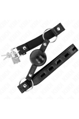 KINK - PALLA IN TPE NERA 4 CM GAG 60 x 2 CM