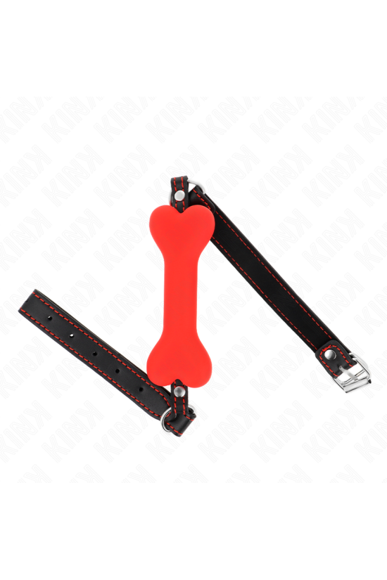 KINK - OSSO ROSSO 12 CM BAVAGLIO 63 x 2 CM