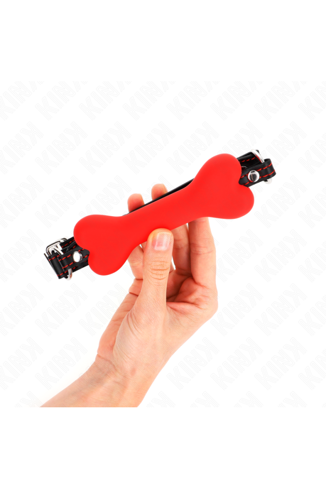 KINK - OSSO ROSSO 12 CM BAVAGLIO 63 x 2 CM