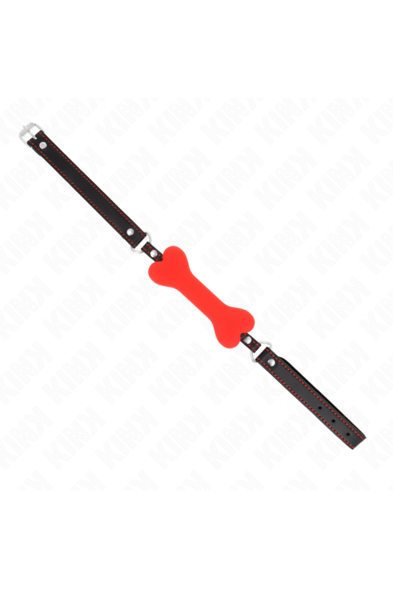 KINK - OSSO ROSSO 12 CM BAVAGLIO 63 x 2 CM