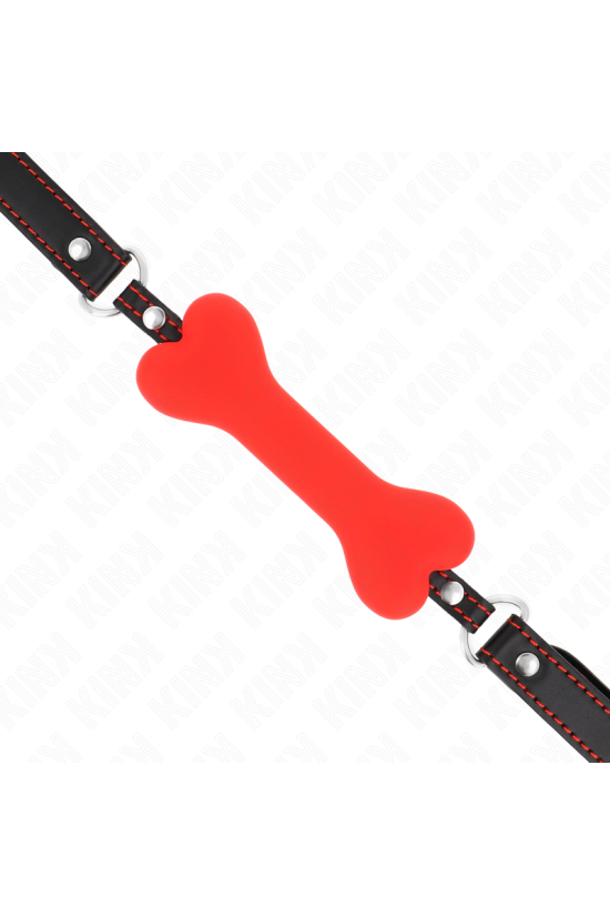 KINK - OSSO ROSSO 12 CM BAVAGLIO 63 x 2 CM