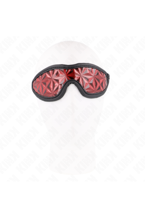 KINK - FASCIA CON MOTIVO A DIAMANTI ROSSI 20