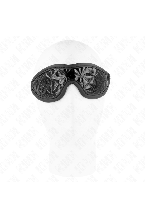 KINK - FASCIA CON MOTIVO A DIAMANTI NERO 20