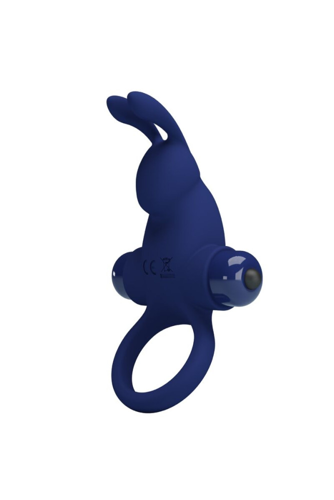 PRETTY LOVE - JIRO ANELLO CONIGLIO CON VIBRAZIONE BLU