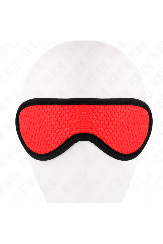 KINK - BENDA A TEXTURE A SCALA CON BORDO RICOPERTO ROSSO 20 x 7 CM