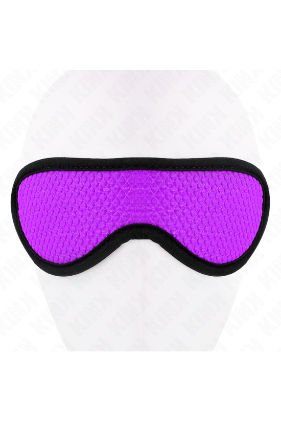 KINK - BENDA A TEXTURE A SCALE CON BORDO RICOPERTO VIOLA 20 x 7 CM