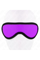 KINK - BENDA A TEXTURE A SCALE CON BORDO RICOPERTO VIOLA 20 x 7 CM