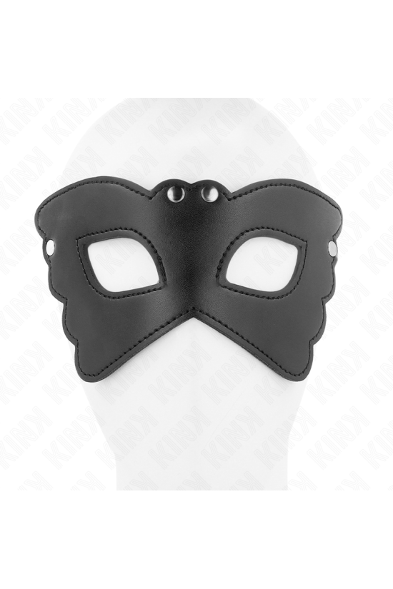 KINK - MASCHERA IN SIMILPELLE A FORMA DI FARFALLA 20 x 9 CM