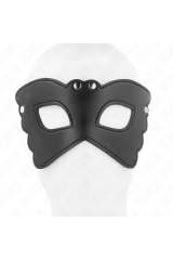 KINK - MASCHERA IN SIMILPELLE A FORMA DI FARFALLA 20 x 9 CM