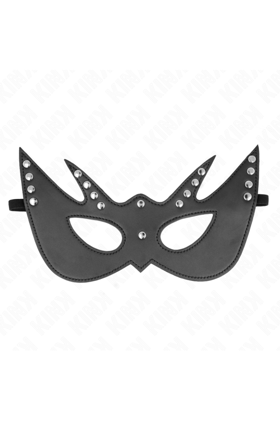 KINK - MASCHERA PIPISTRELLO CON RIVETTI 23 x 15 CM