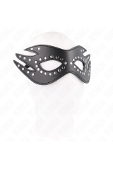 KINK - MASCHERA IN SIMILPELLE CON RIVETTI MODELLO 3 26 x 9