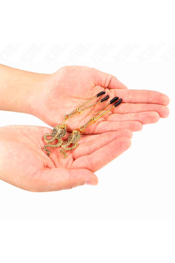 KINK - PINZE PER CAPEzzoli PENDENTI COBRA 6 CM