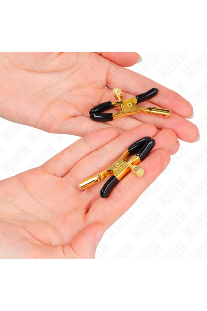 KINK - PINZE PER CAPEzzoli ORO 6 CM
