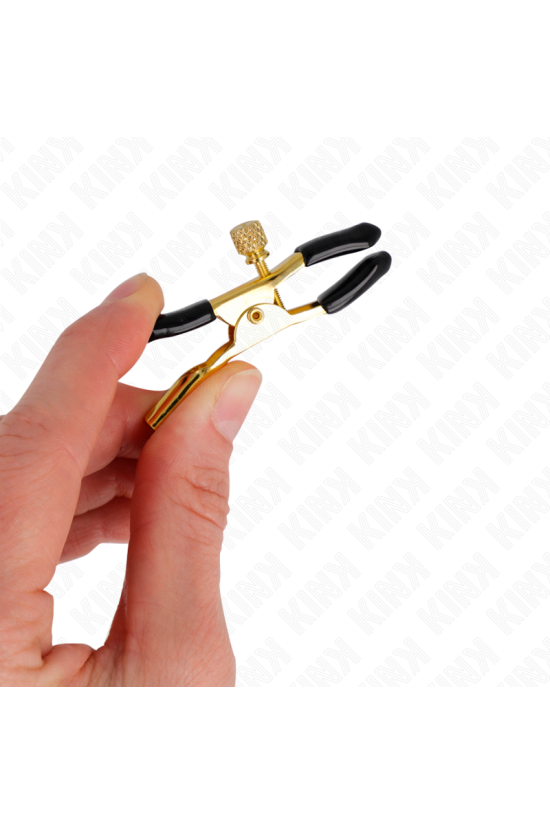 KINK - PINZE PER CAPEzzoli ORO 6 CM