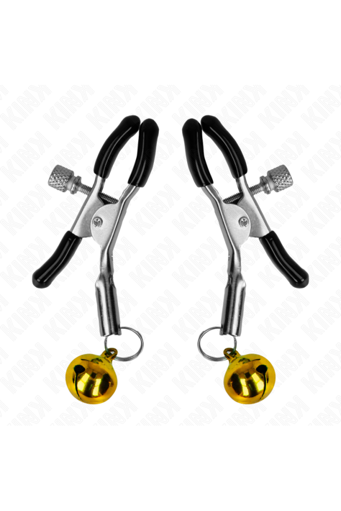 KINK - PINZA PER CAPEZZOLO A CAMPANA SINGOLA ORO 6 CM